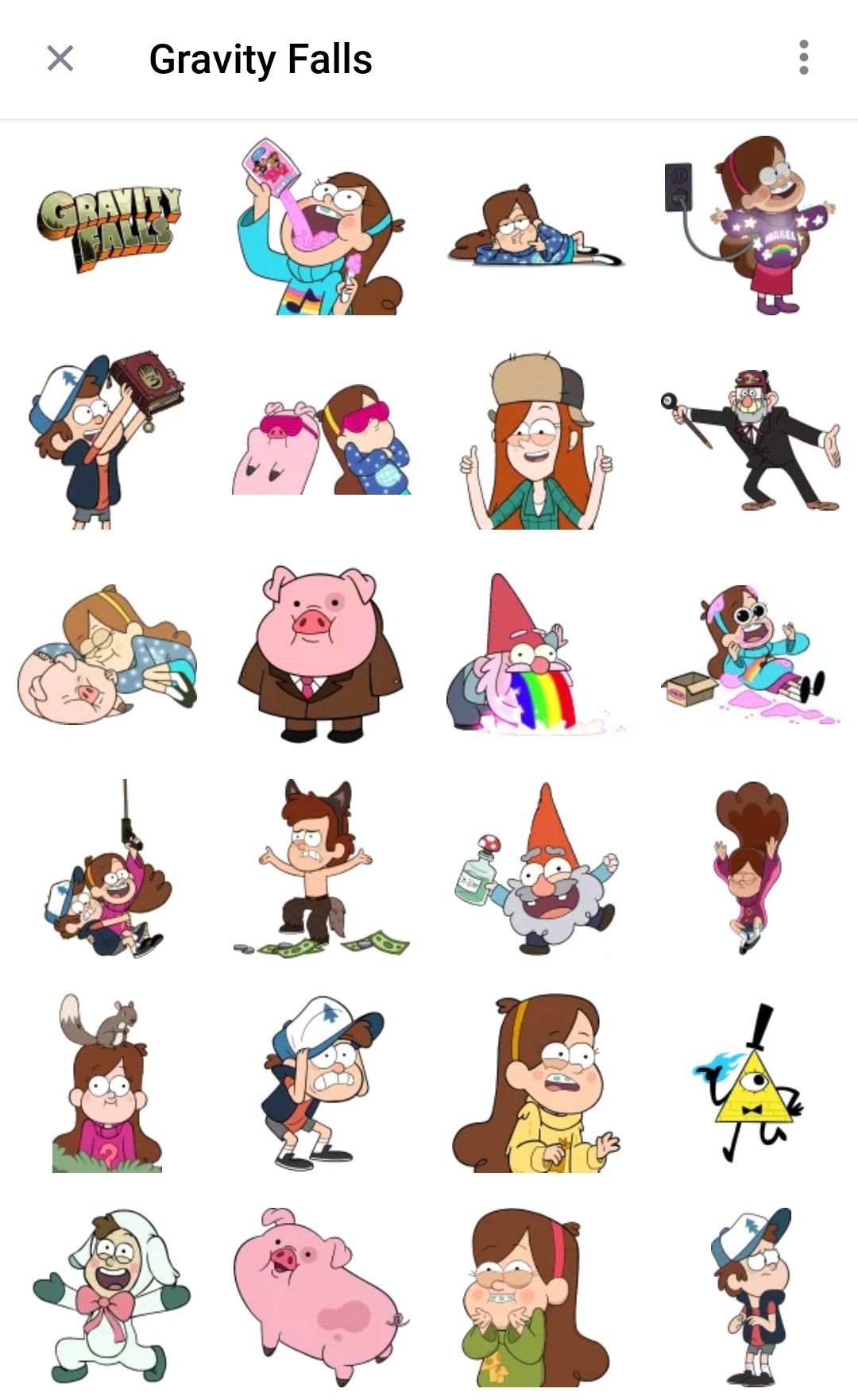 pic Telegram Gravity Falls Stickers sticker dipper pines telegram mabel