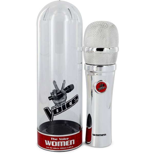 pic The Voice Microphone Perfume the voice woman gold edition edt spray 100ml yt322