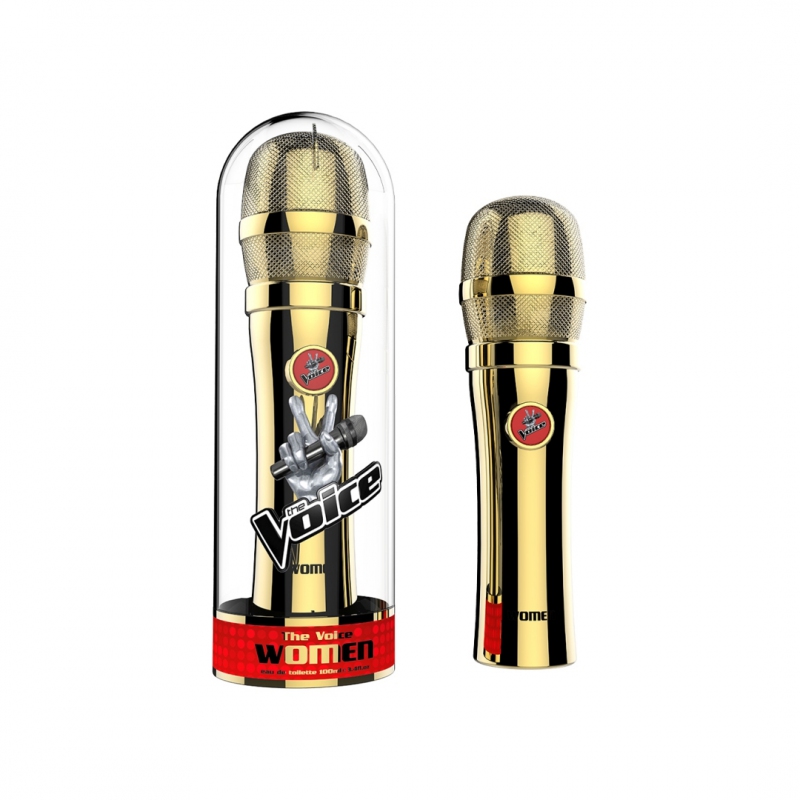 pix The Voice Microphone Perfume the voice woman rose gold edition edt spray 100ml yt323