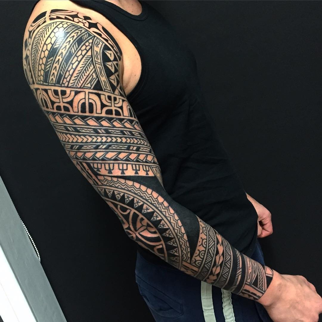 picture Tribal Full Arm Tattoo Designs tattoo designs ideas