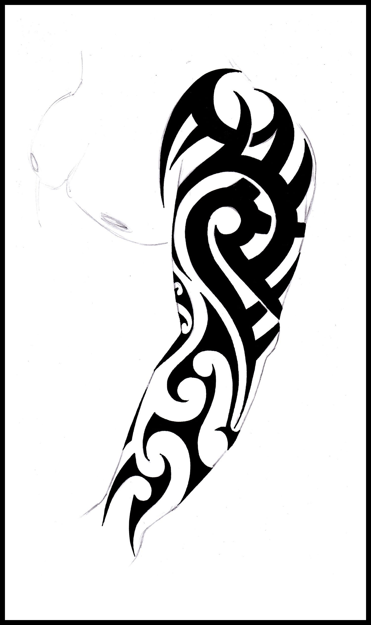 pics Tribal Full Arm Tattoo Designs 14 beautiful full sleeve tribal tattoos