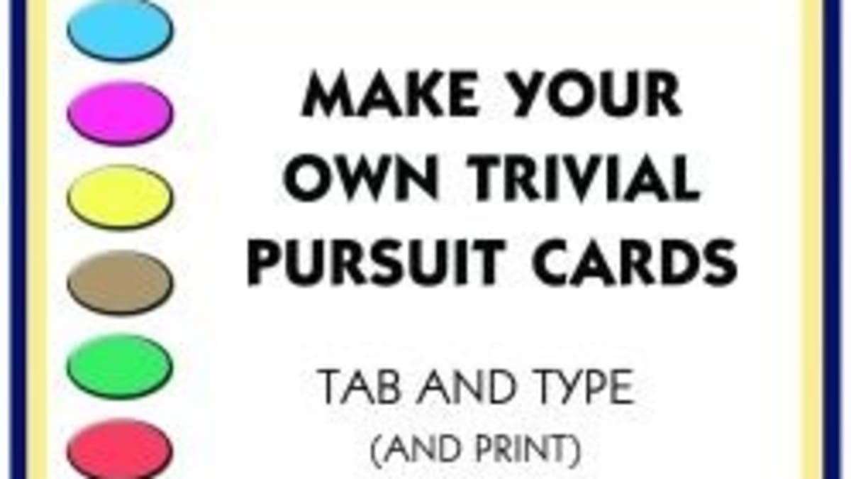 images Trivial Pursuit Cards Template Free make your own trivia cards template