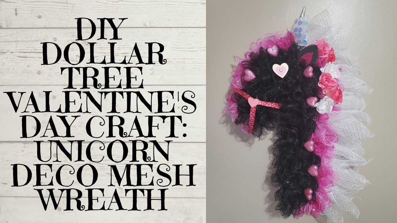 picture Unicorn Candy Cane Wreath magical unicorn wreath dollar tree