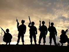 pix Us Military Silhouettes military soldier silhouette