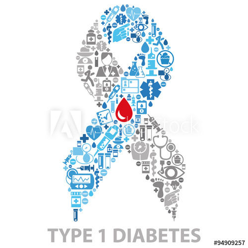 pix What Is The Color For Type 1 Diabetes blood drop diabetes type 1 t1d awareness ribbon pins lapel ribbons personalized cause personalized cause