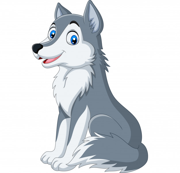 pic Wolf Pictures Cartoon https www shutterstock com image vector cartoon wolf howling on white background 1458645395