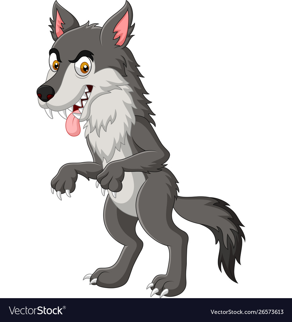 wallpapers Wolf Pictures Cartoon https www shutterstock com image vector cartoon angry wolf isolated on white 1457407907