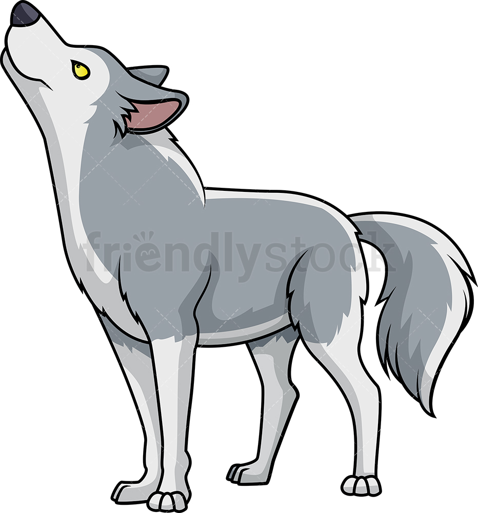 pic Wolf Pictures Cartoon vectorstock