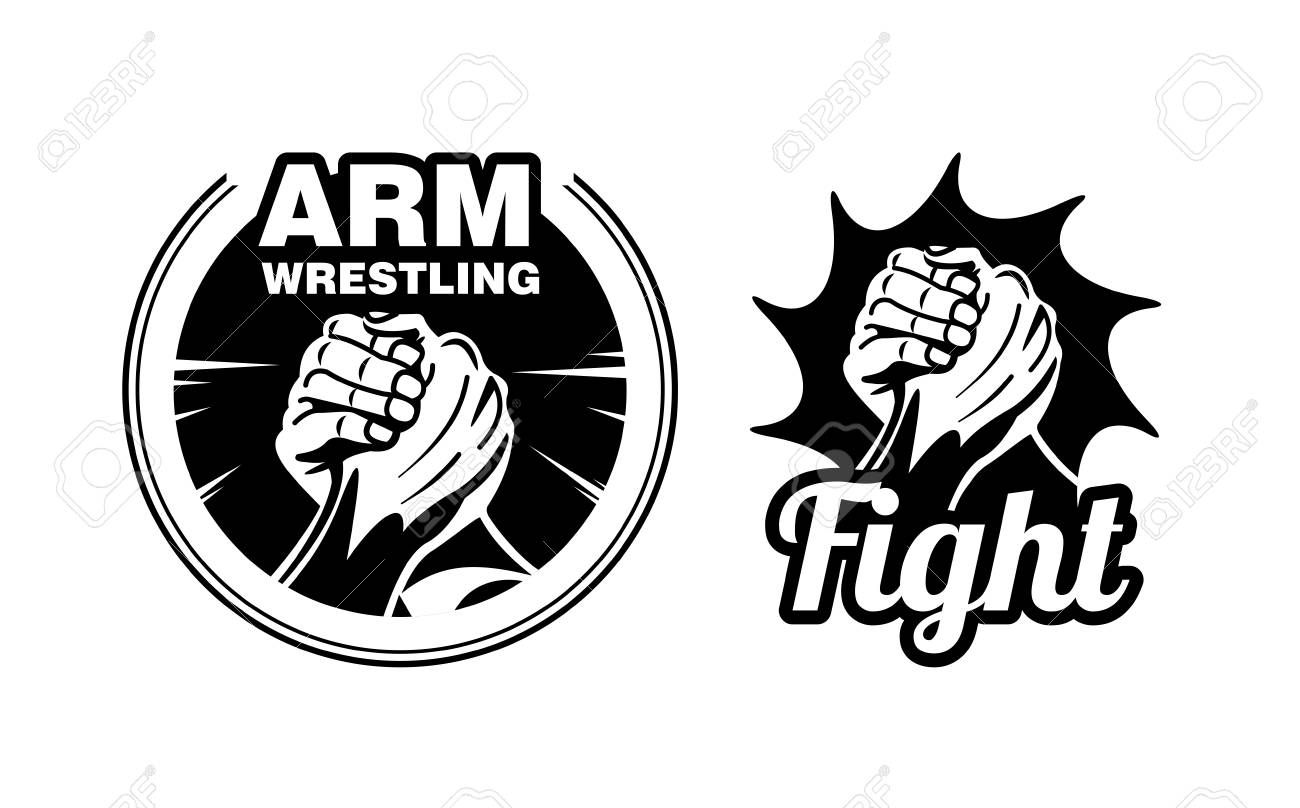 photo Wrestling Logo Vector vectorstock