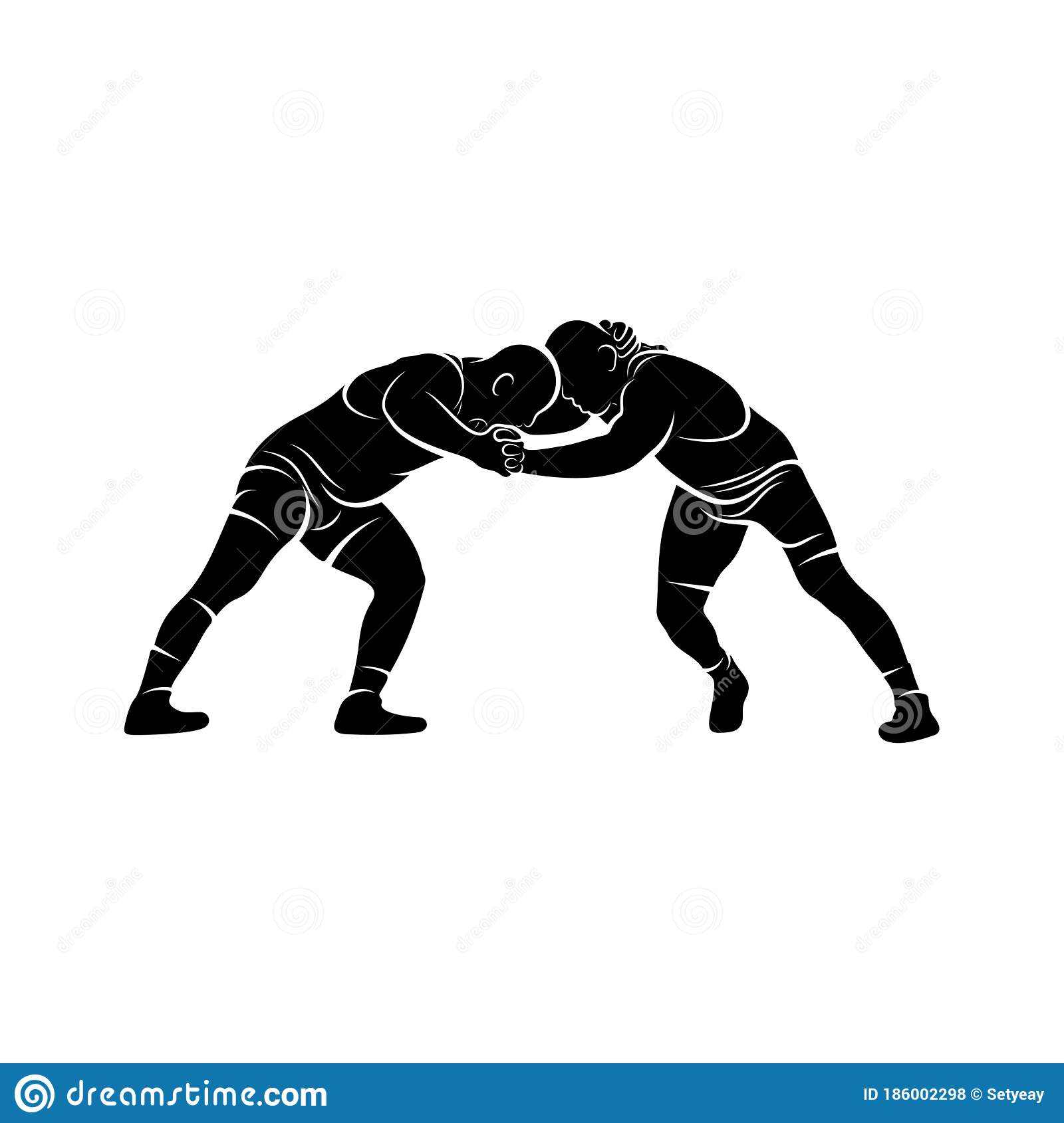 pics Wrestling Logo Vector wrestling logo stock vector
